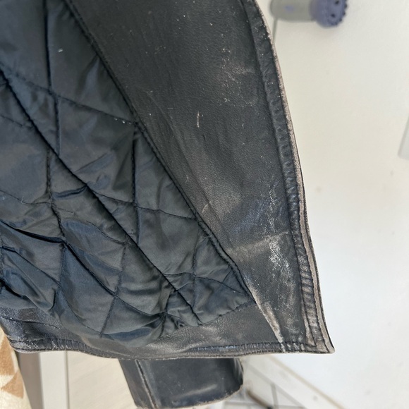 Vintage Leather Jacket - Erel Hamburg Size 40. Perfectly worn in. - Picture 11 of 17